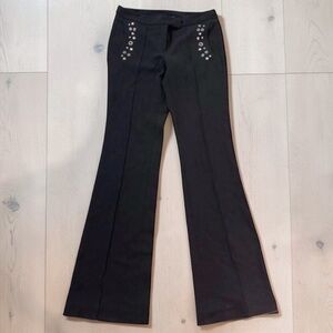 Y2K/2000’s Arden B Pocket Studded Black Dress Pants Size 2
